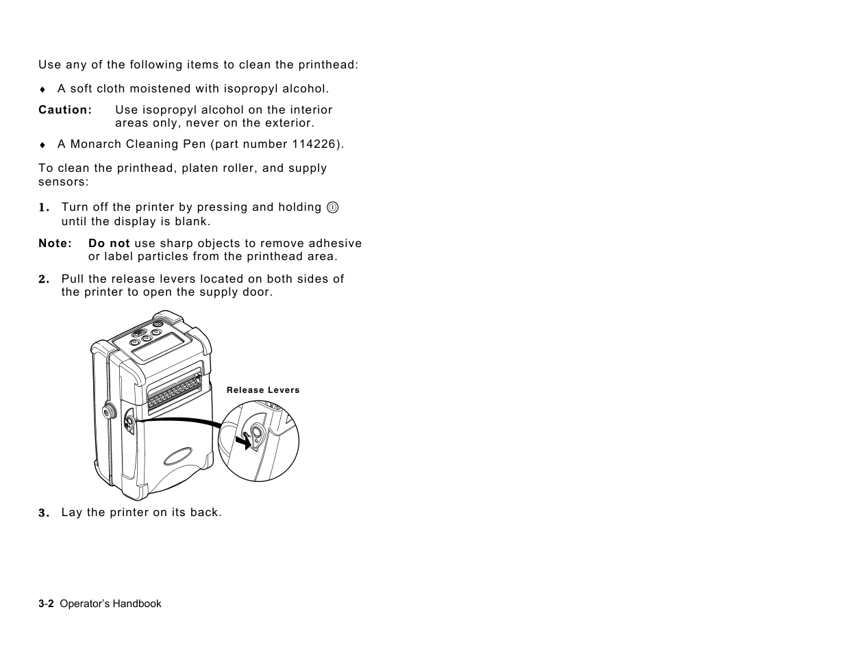 Paxar Sierra Sport3 User Manual | Page 28 / 46