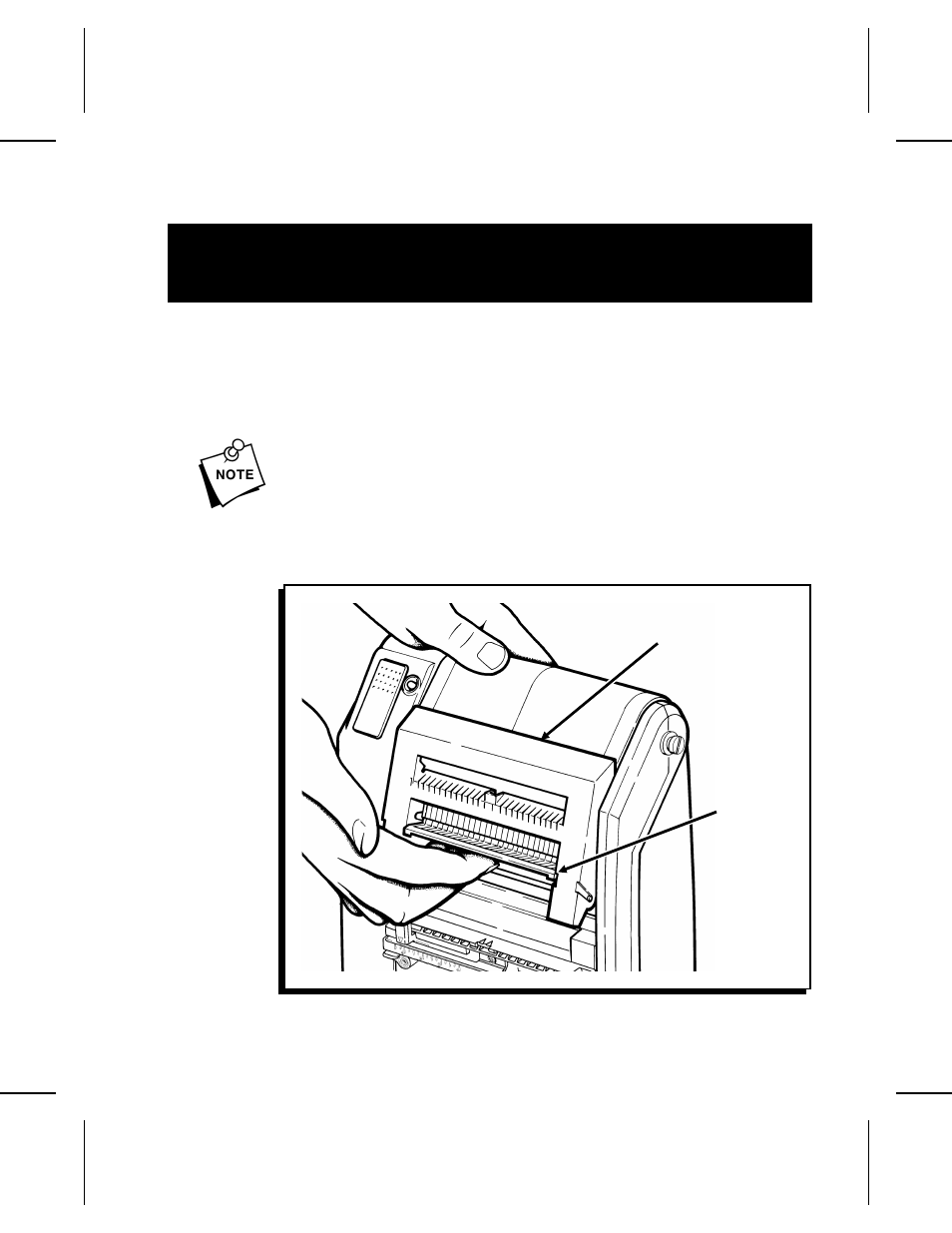 Chapter 2. loading supplies | Paxar Mobile Printing Station Monarch 9476 User Manual | Page 33 / 64