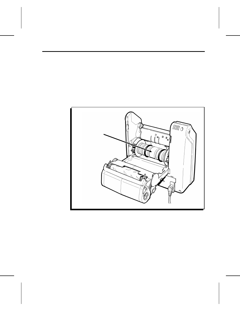 Loading roll supplies in fan-fold printers | Paxar Mobile Printing Station Monarch 9476 User Manual | Page 41 / 64