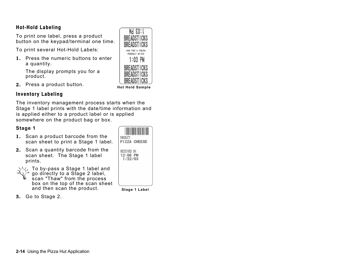 Paxar Monarch 9414 User Manual | Page 28 / 44