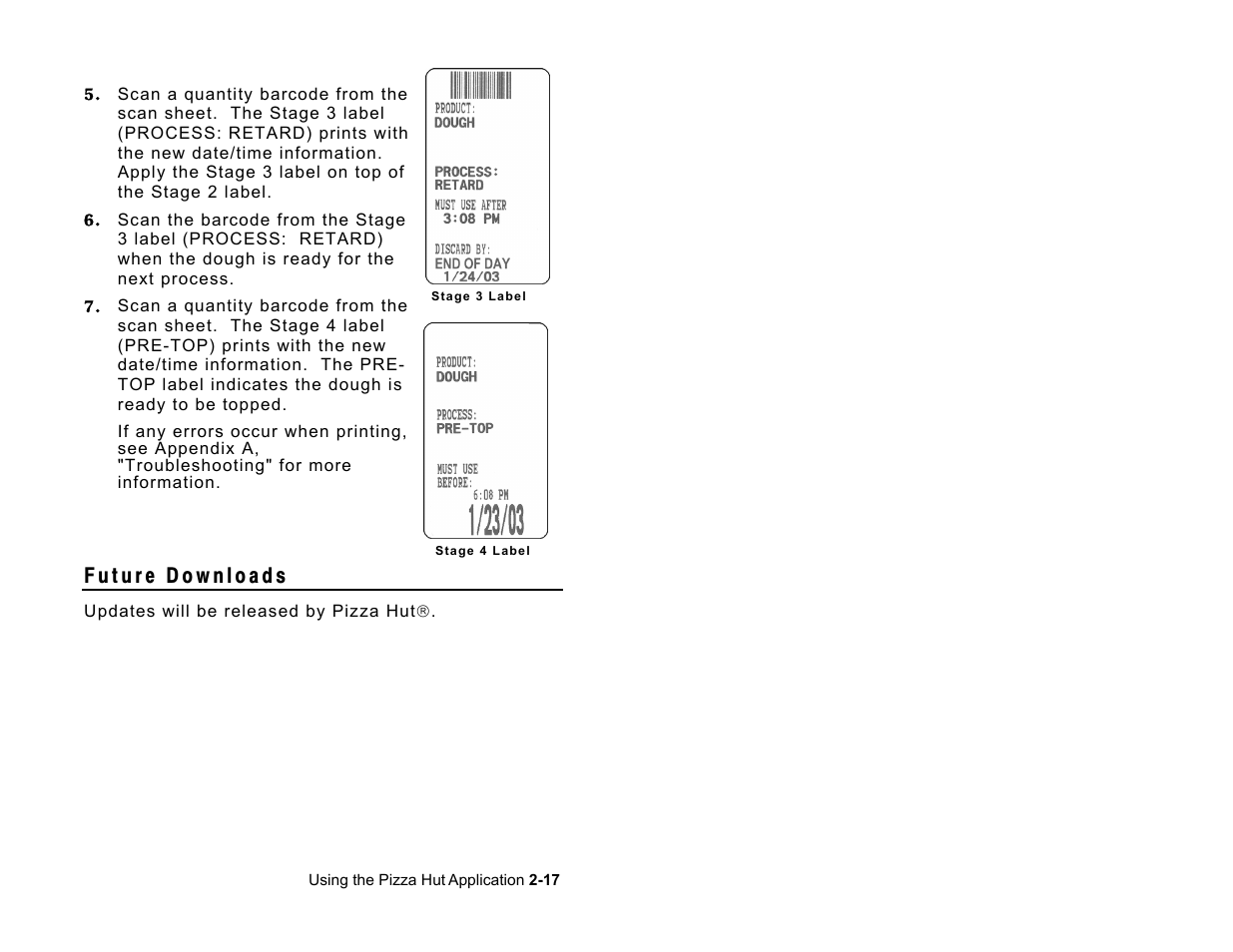 Paxar Monarch 9414 User Manual | Page 31 / 44