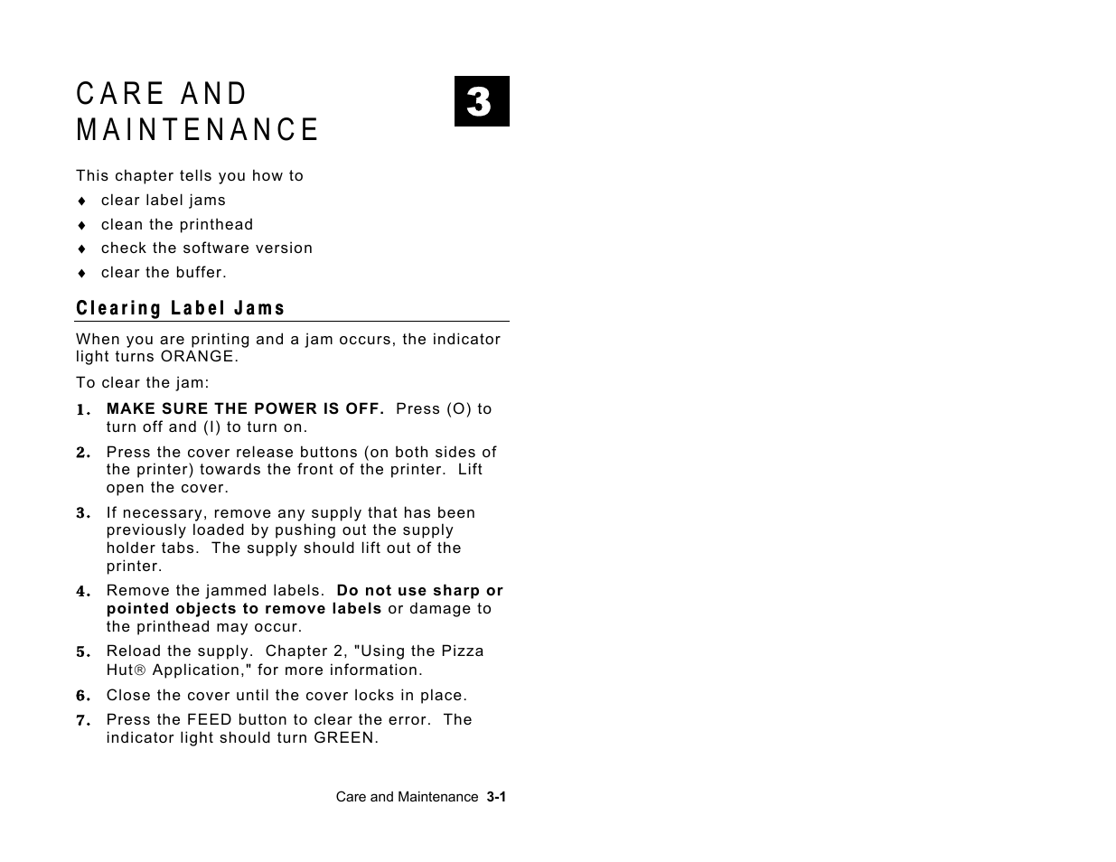 Paxar Monarch 9414 User Manual | Page 33 / 44