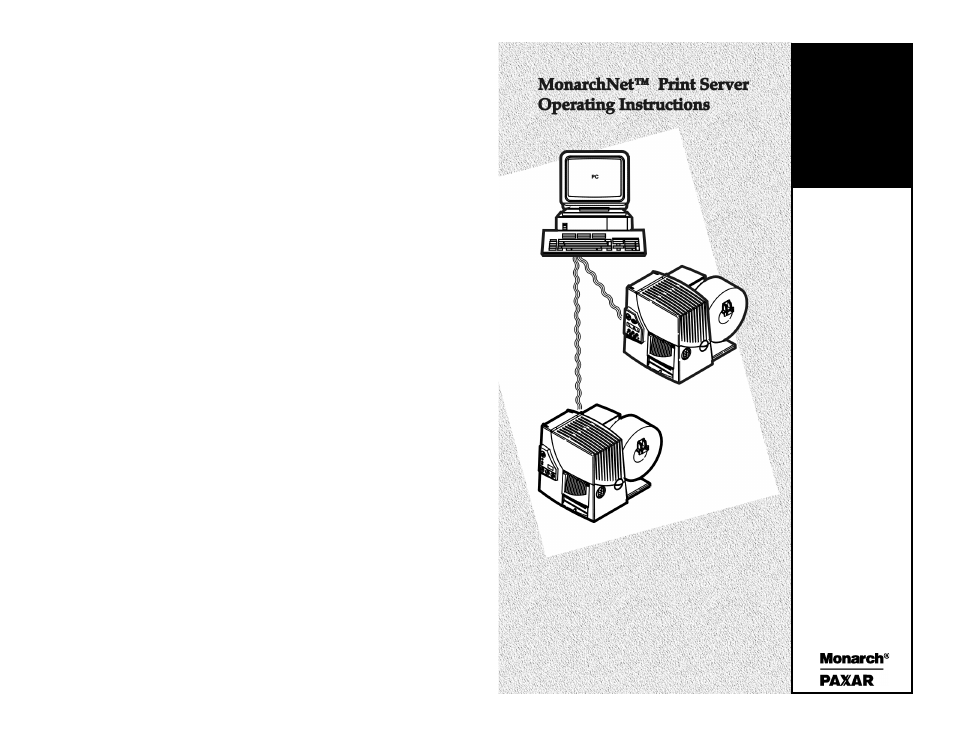 Paxar 9840 User Manual | 20 pages