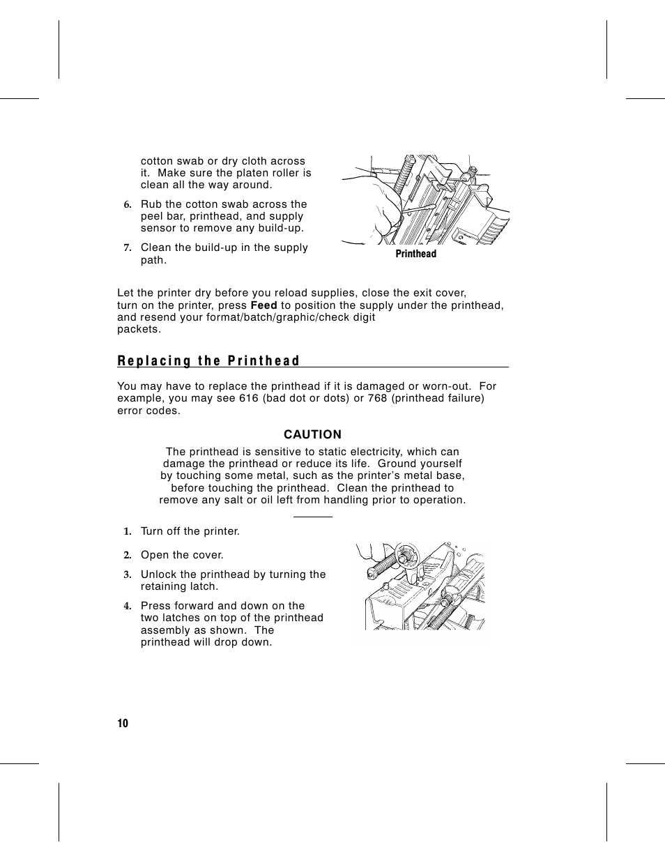 Paxar Monarch 9805 User Manual | Page 12 / 20