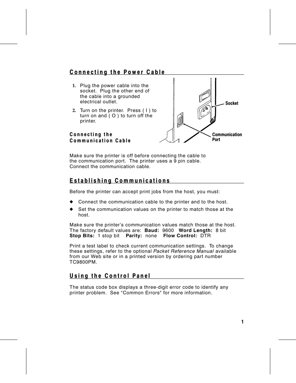 Paxar Monarch 9805 User Manual | Page 3 / 20