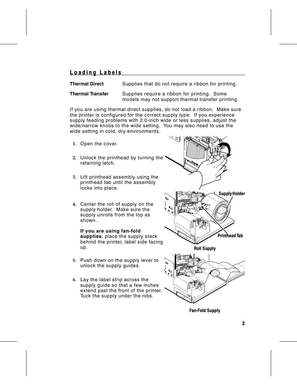 Paxar Monarch 9805 User Manual | Page 5 / 20