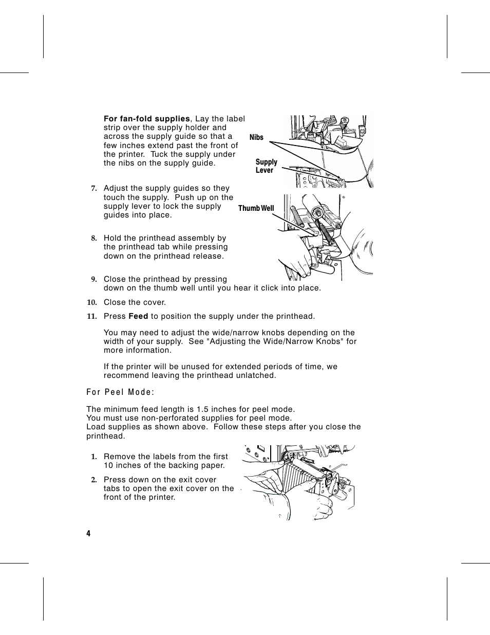 Paxar Monarch 9805 User Manual | Page 6 / 20