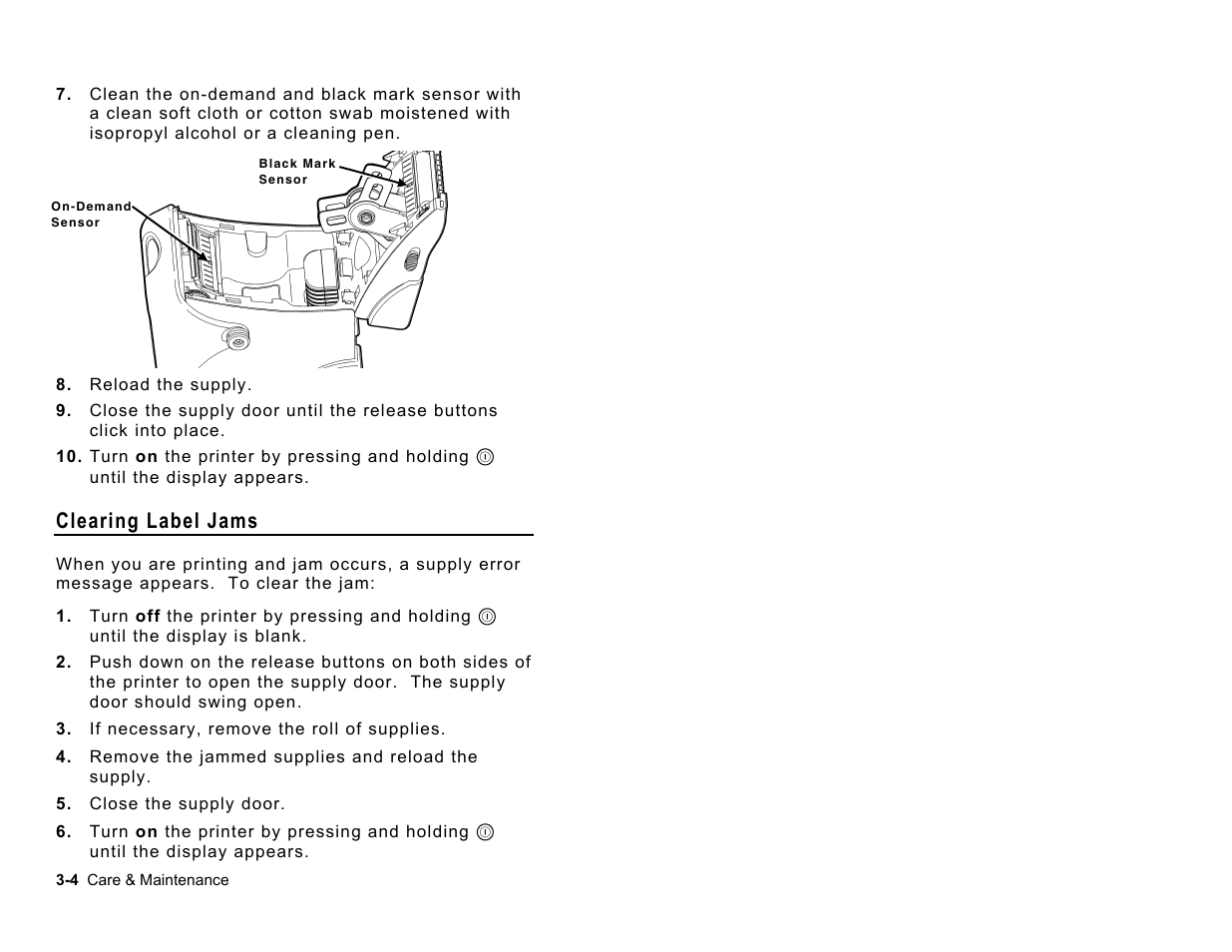 Paxar Monarch Sierra Sport2 User Manual | Page 24 / 38