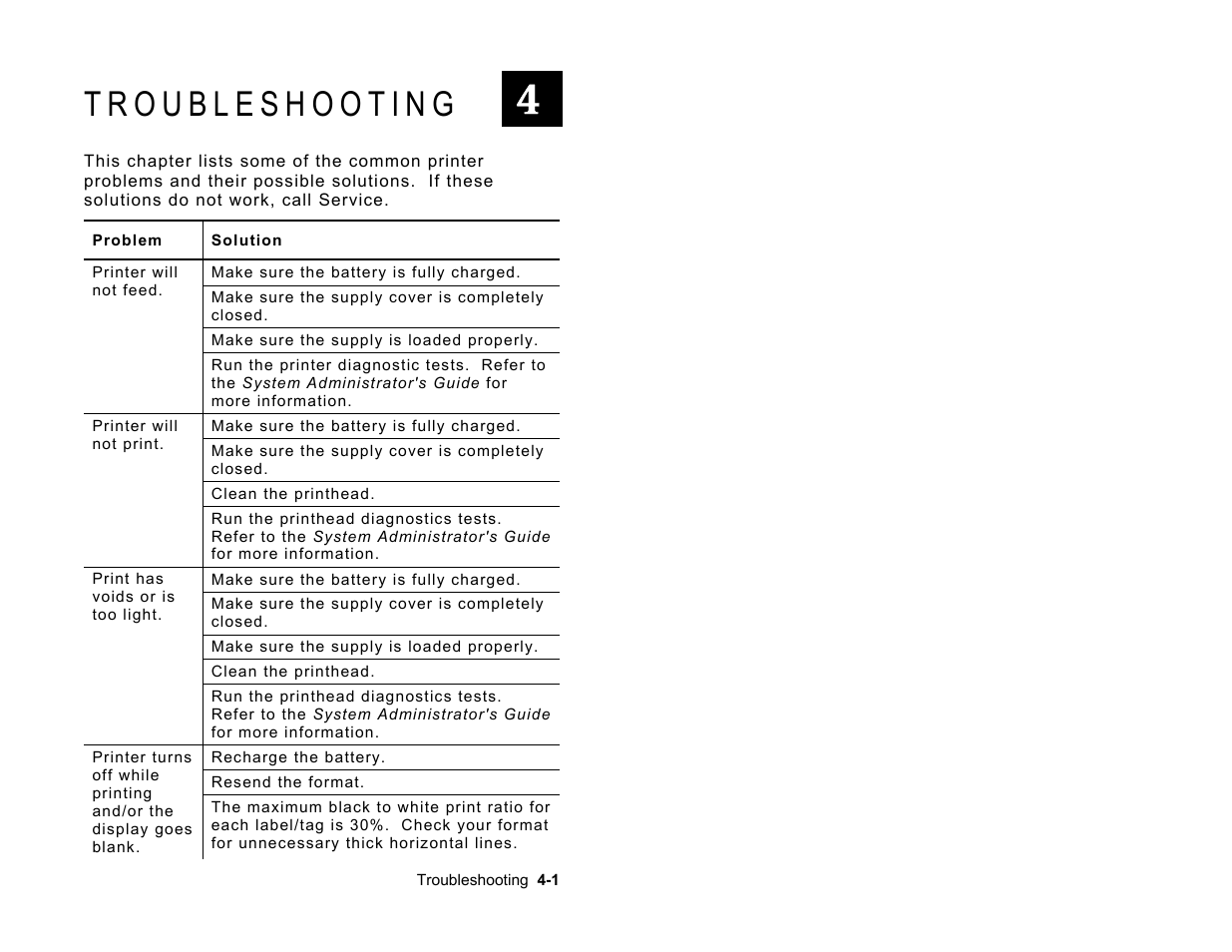 Paxar Monarch Sierra Sport2 User Manual | Page 25 / 38