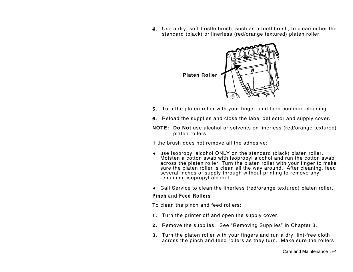 Paxar TC6037EM User Manual | Page 34 / 44