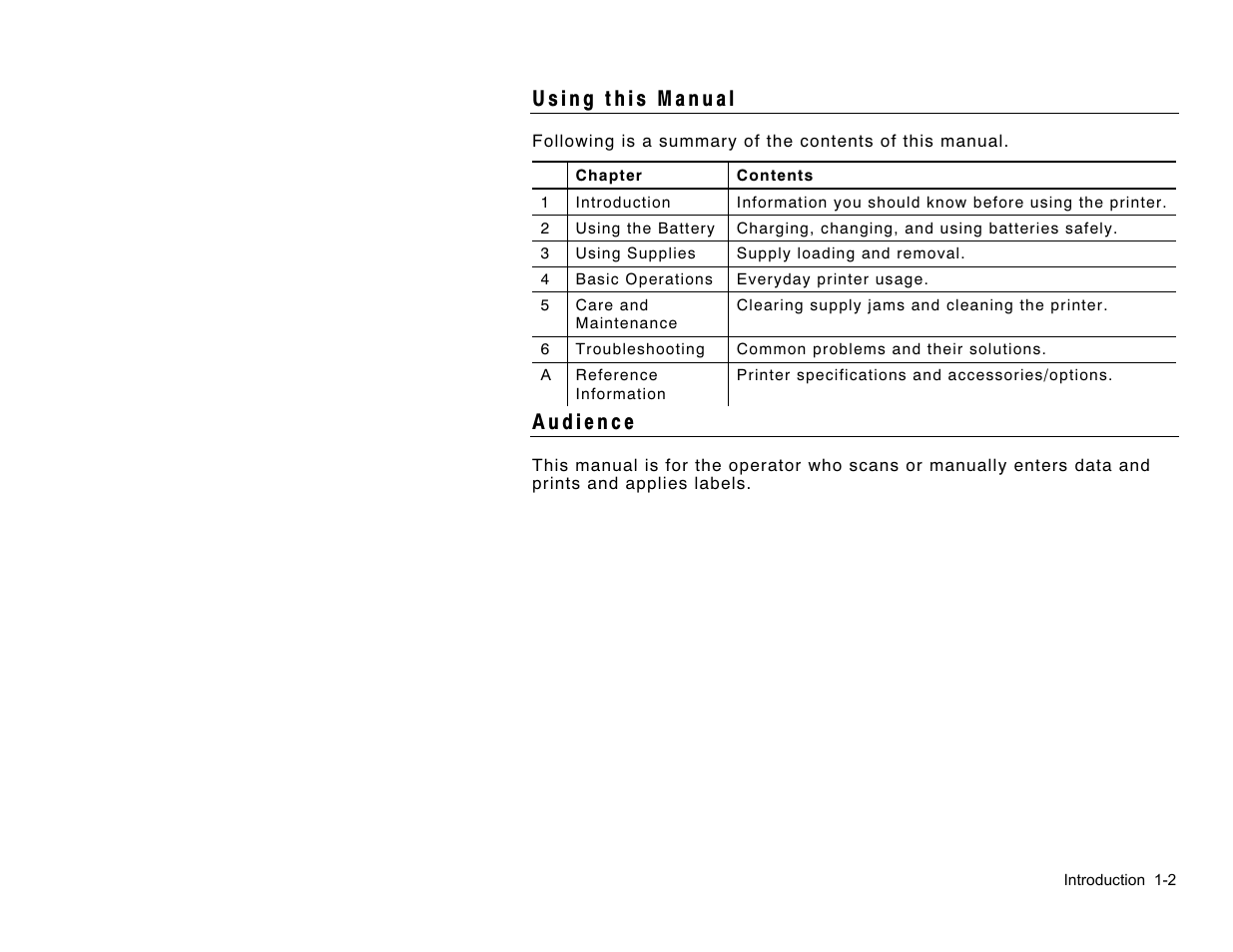 Paxar TC6037EM User Manual | Page 6 / 44