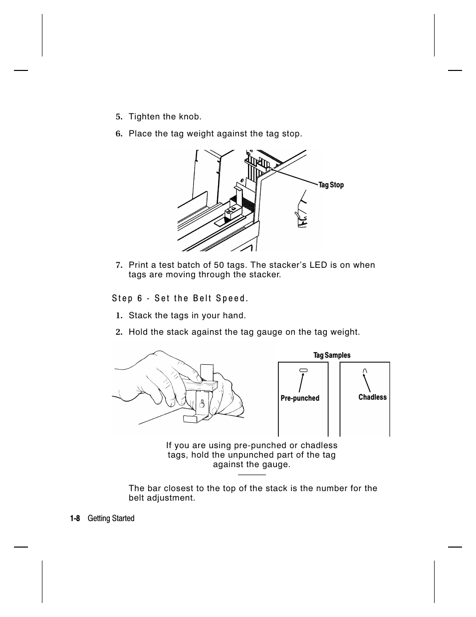 Paxar Stacker Monarch 932TM User Manual | Page 12 / 24