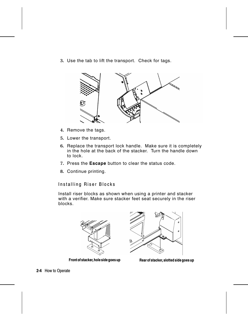 Paxar Stacker Monarch 932TM User Manual | Page 18 / 24