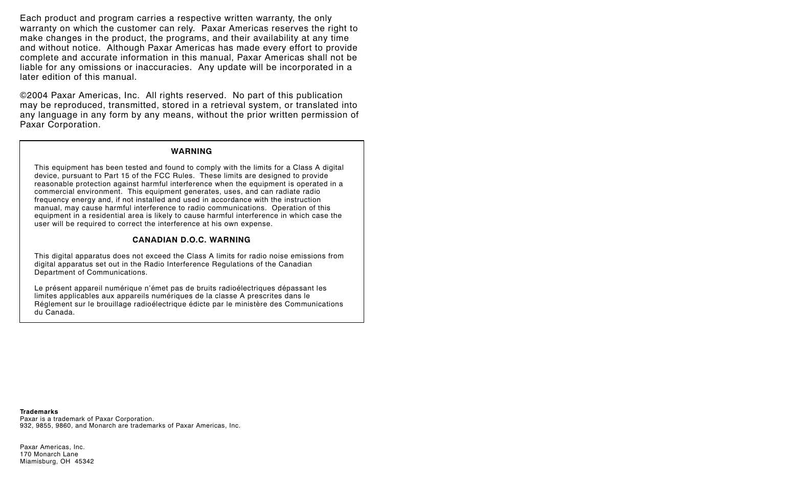 Paxar Stacker Monarch 932TM User Manual | Page 23 / 24