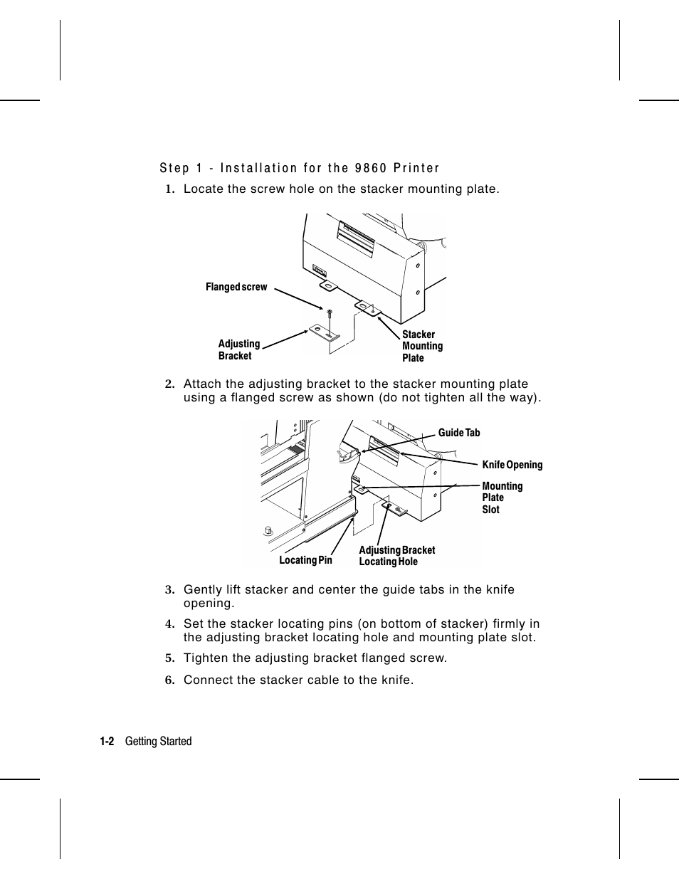 Paxar Stacker Monarch 932TM User Manual | Page 6 / 24