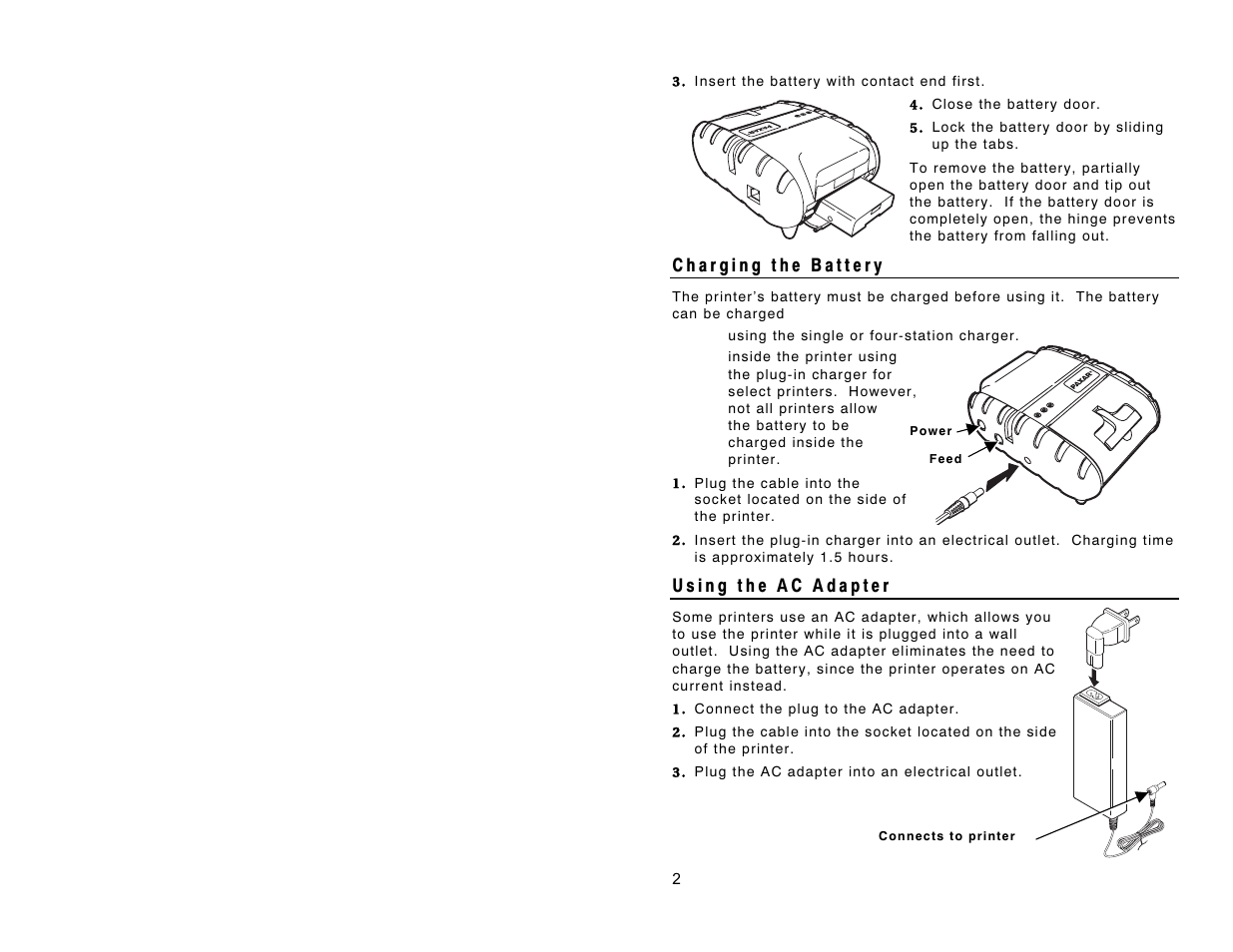 Paxar 3R 9430R User Manual | Page 2 / 4