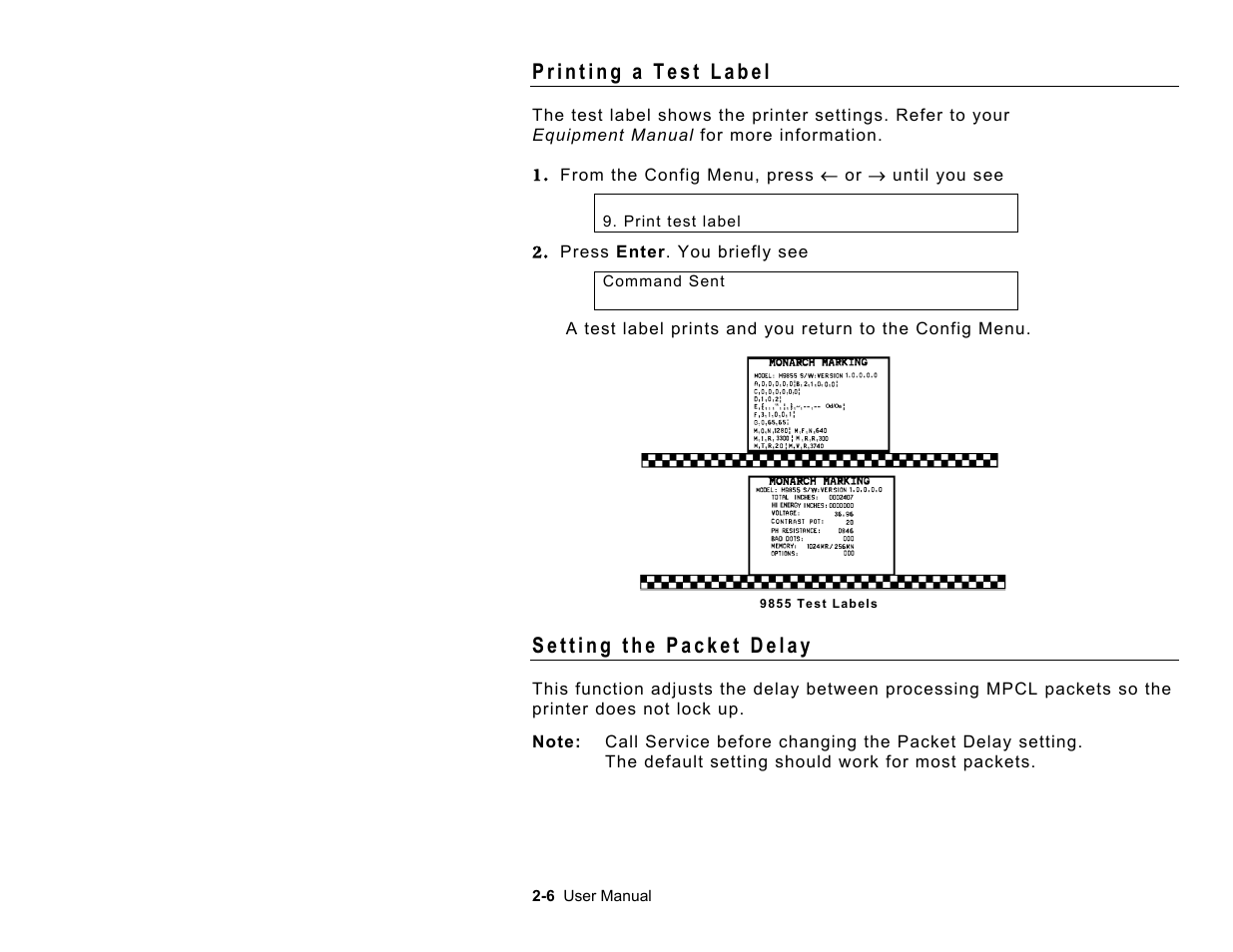Paxar Avery Dennison TC9416CTIUM User Manual | Page 18 / 30