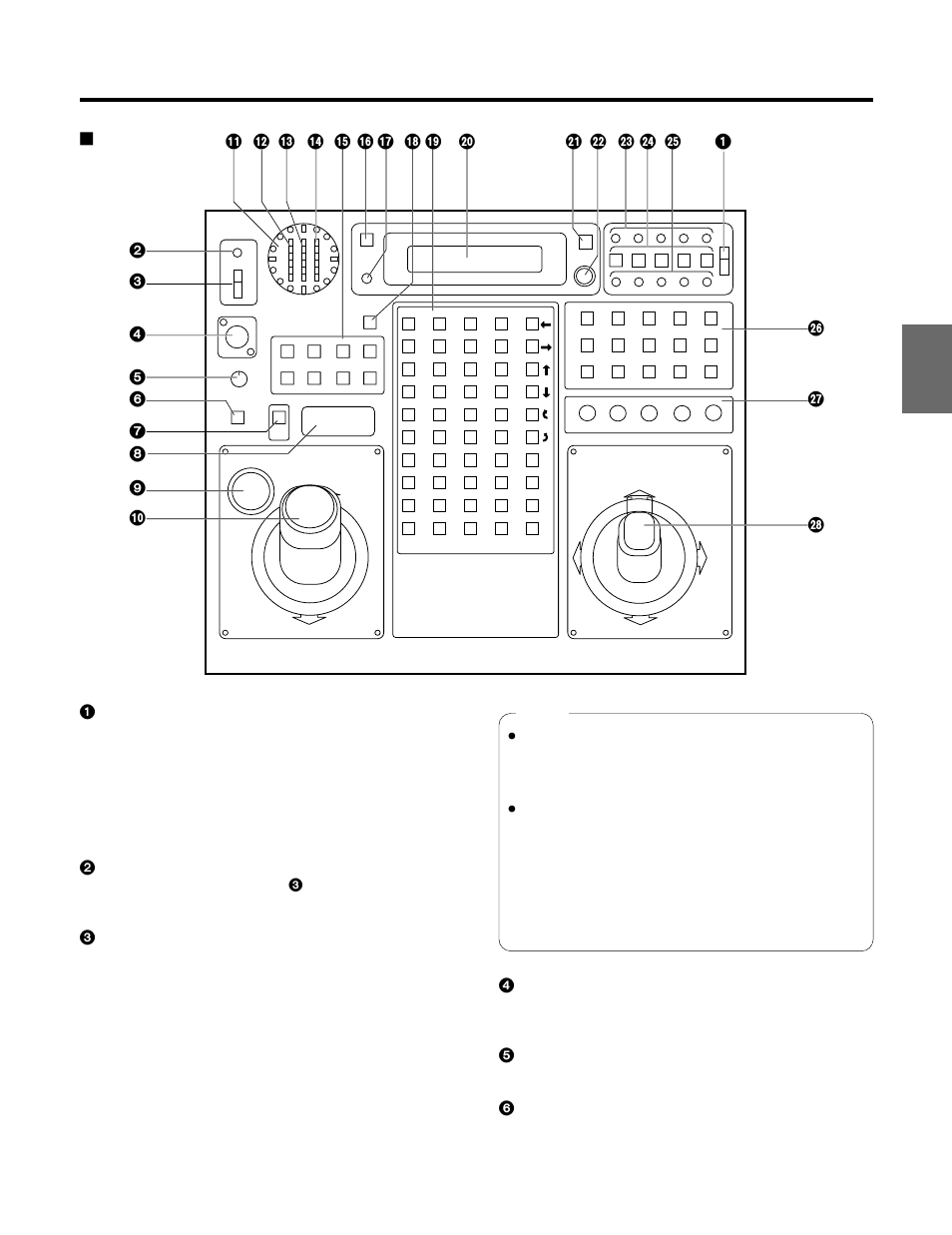 Parts and their function | Panasonic AW-PH400P User Manual | Page 23 / 64