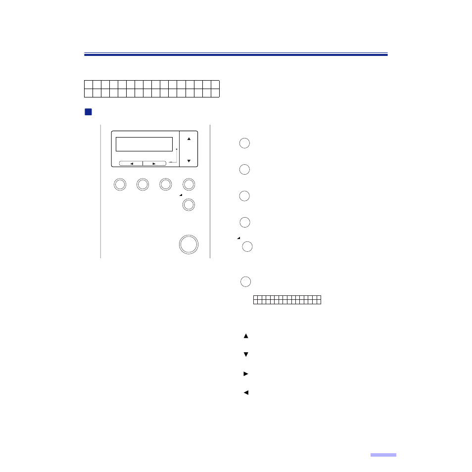 Display panel instructions, Display panel and keys | Panasonic KV-S2065L User Manual | Page 13 / 54