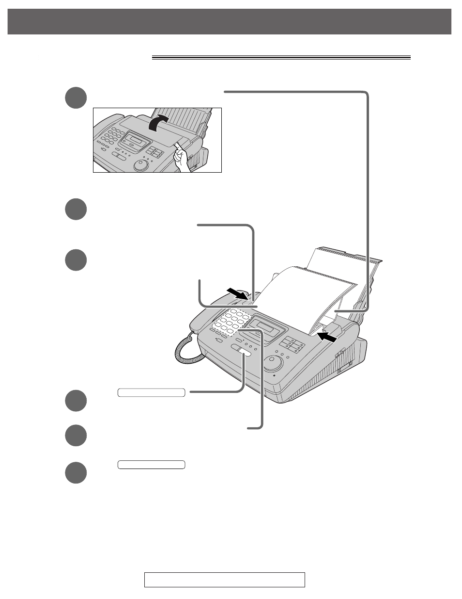 Quick start, Copy - making | Panasonic KX-FM255 User Manual | Page 10 / 144