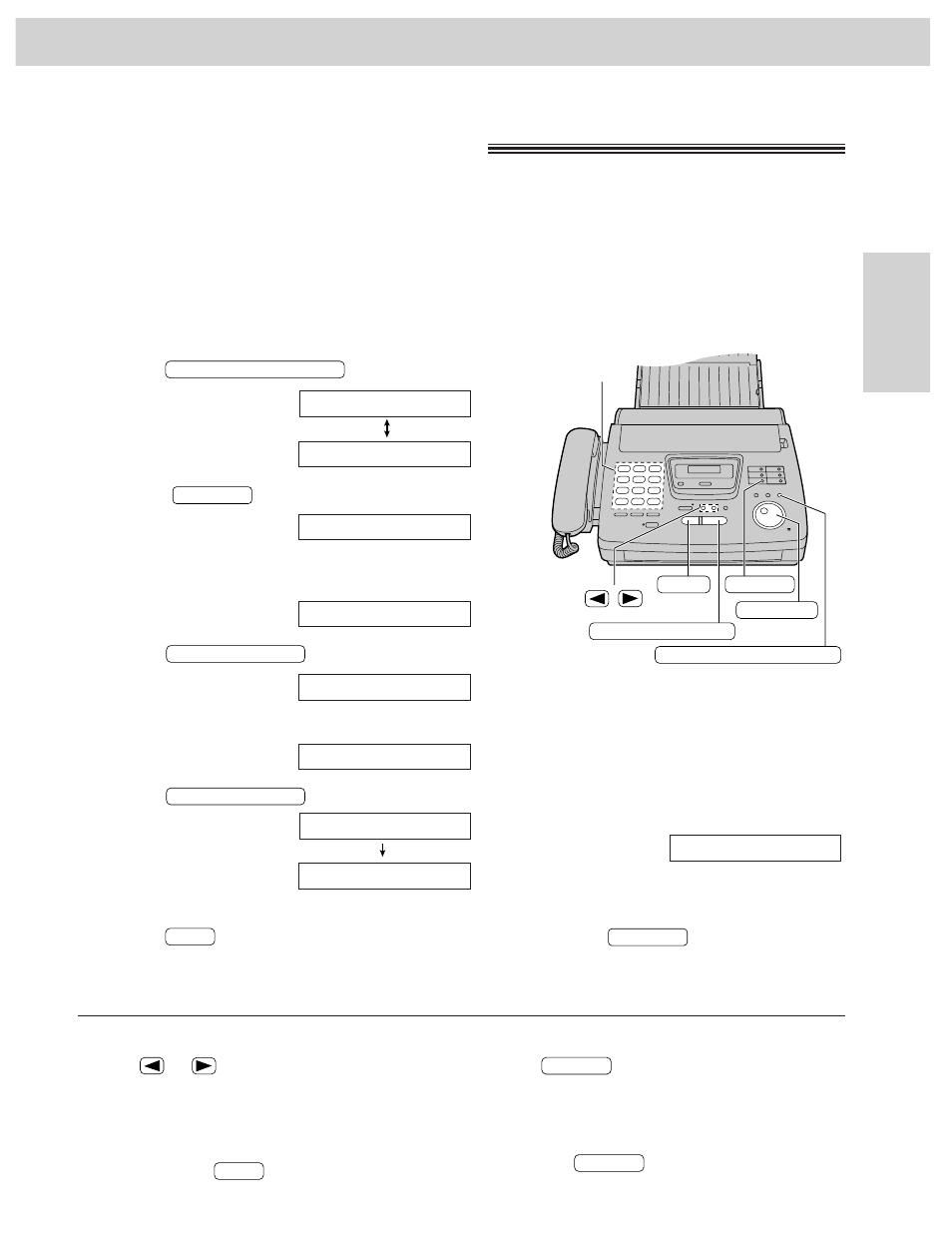 Jog dial | Panasonic KX-FM255 User Manual | Page 39 / 144