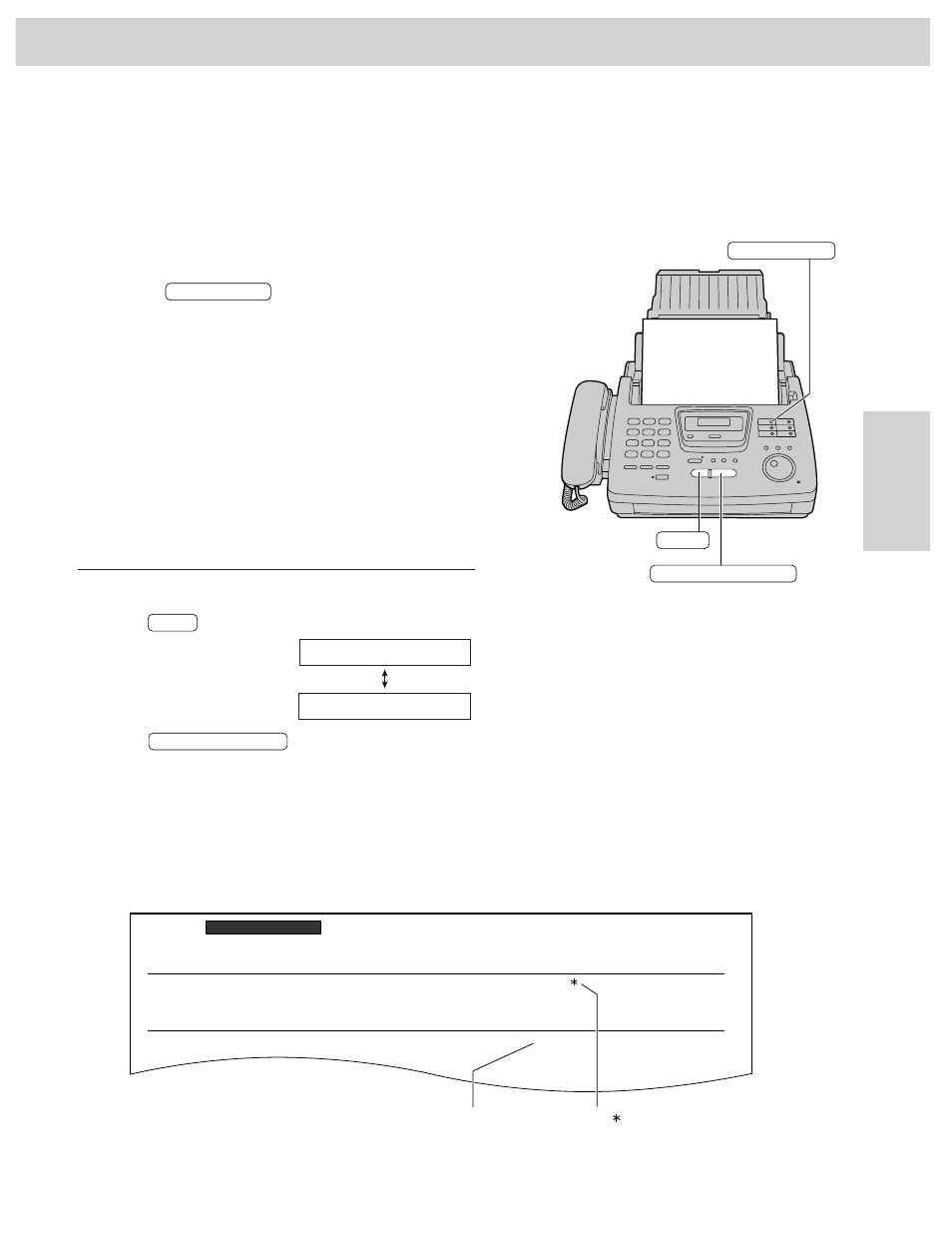 Sending faxes, Using the broadcast key, Broadcast report | Panasonic KX-FM255 User Manual | Page 55 / 144