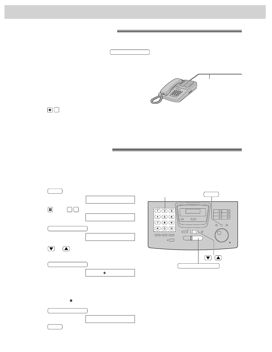 Receiving faxes extension telephone, Fax activation code | Panasonic KX-FM255 User Manual | Page 72 / 144