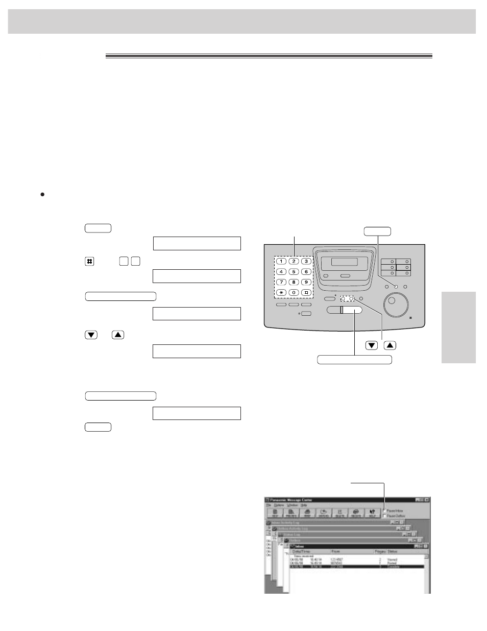 More information, Pc link, Turning pc related functions on/off) | Panasonic KX-FM255 User Manual | Page 93 / 144