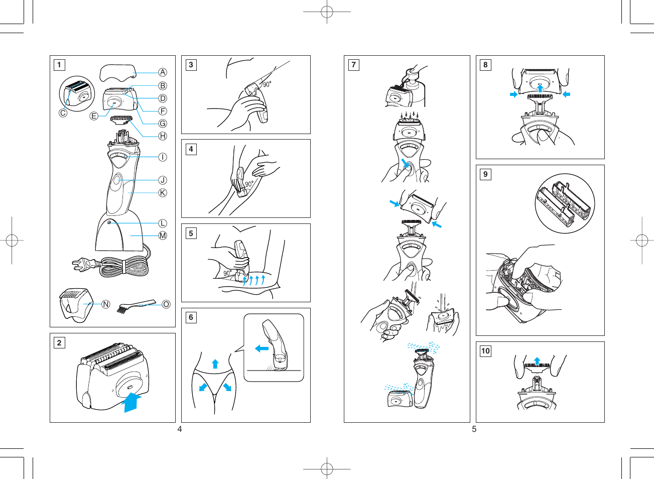 Panasonic ES2218 User Manual | Page 3 / 11