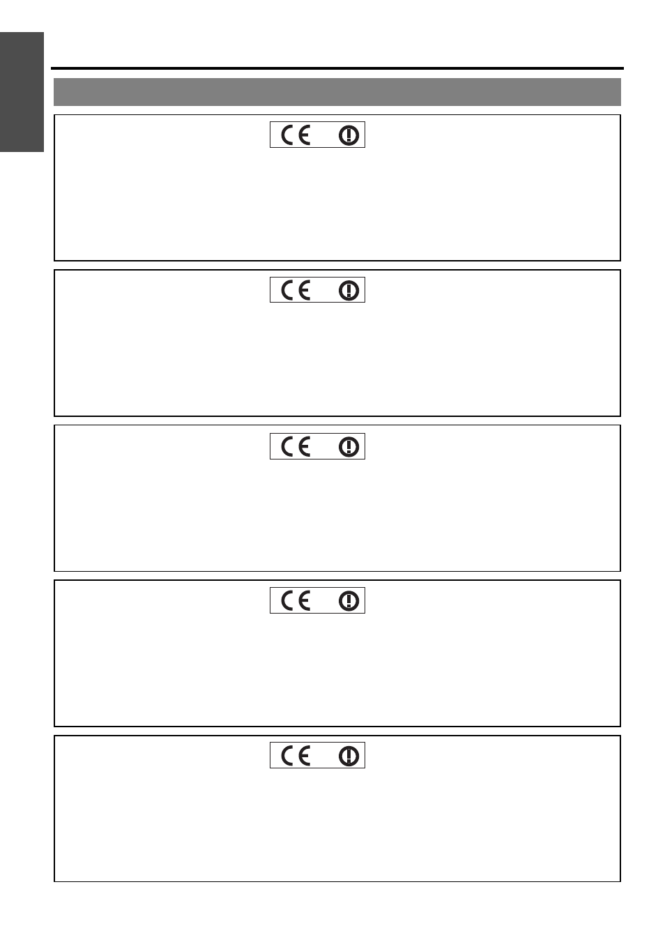 Declaration of conformity, Nglish - 4, Important information | Panasonic PT-LB51E User Manual | Page 4 / 56