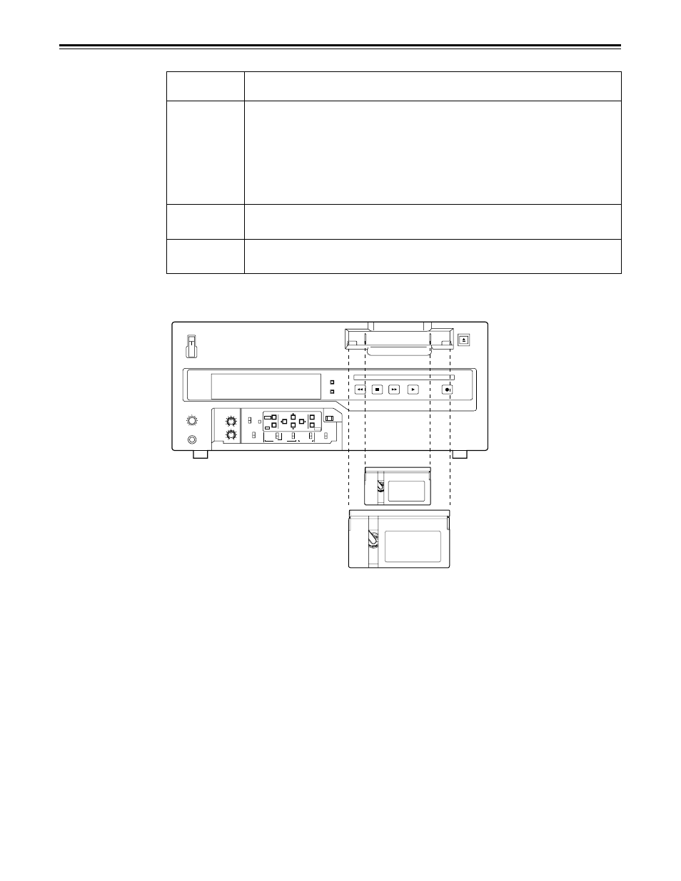 Tapes, M cassette l cassette | Panasonic AJ-D450 User Manual | Page 14 / 68