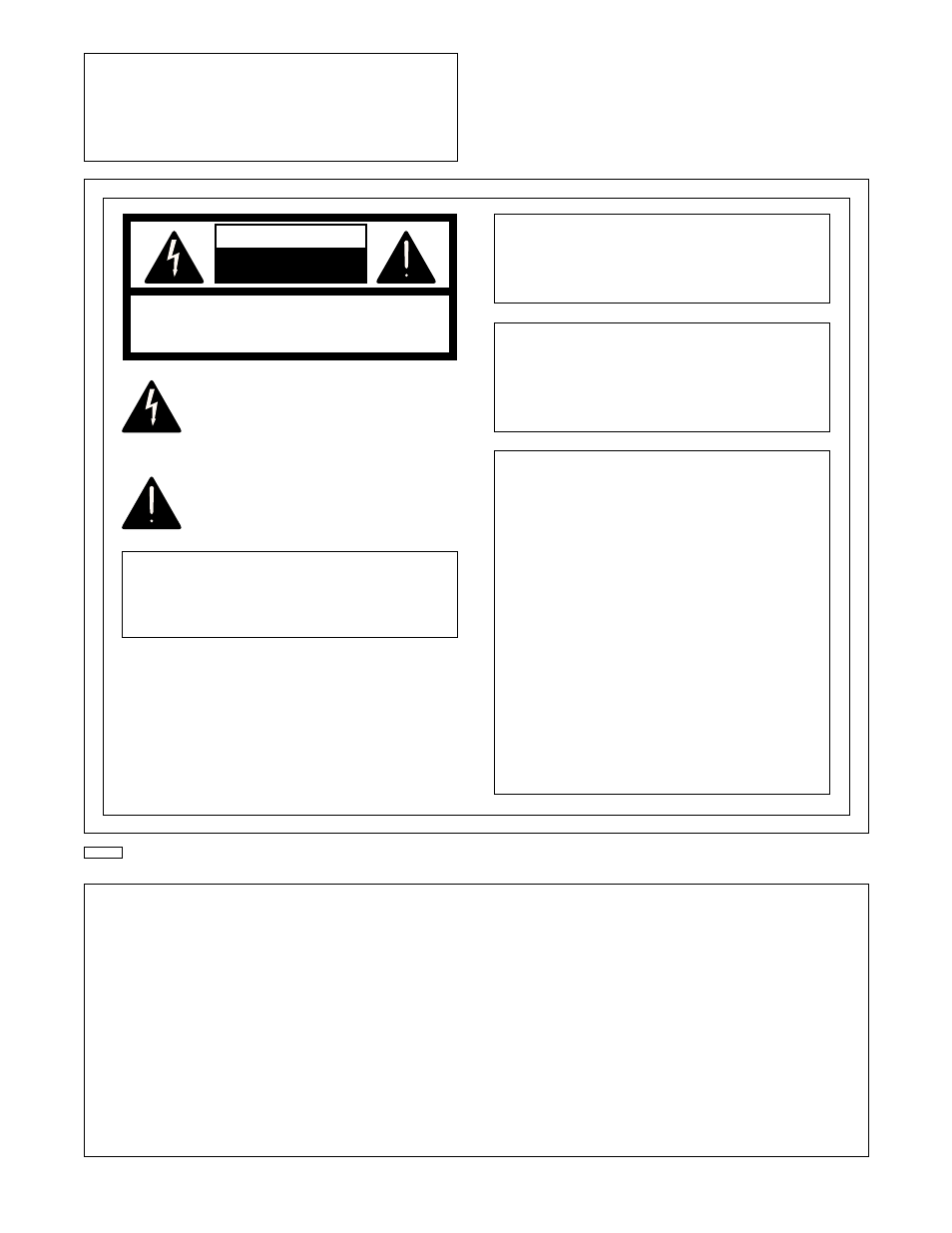 Important, Warning, Caution | Panasonic AJ-D450 User Manual | Page 2 / 68