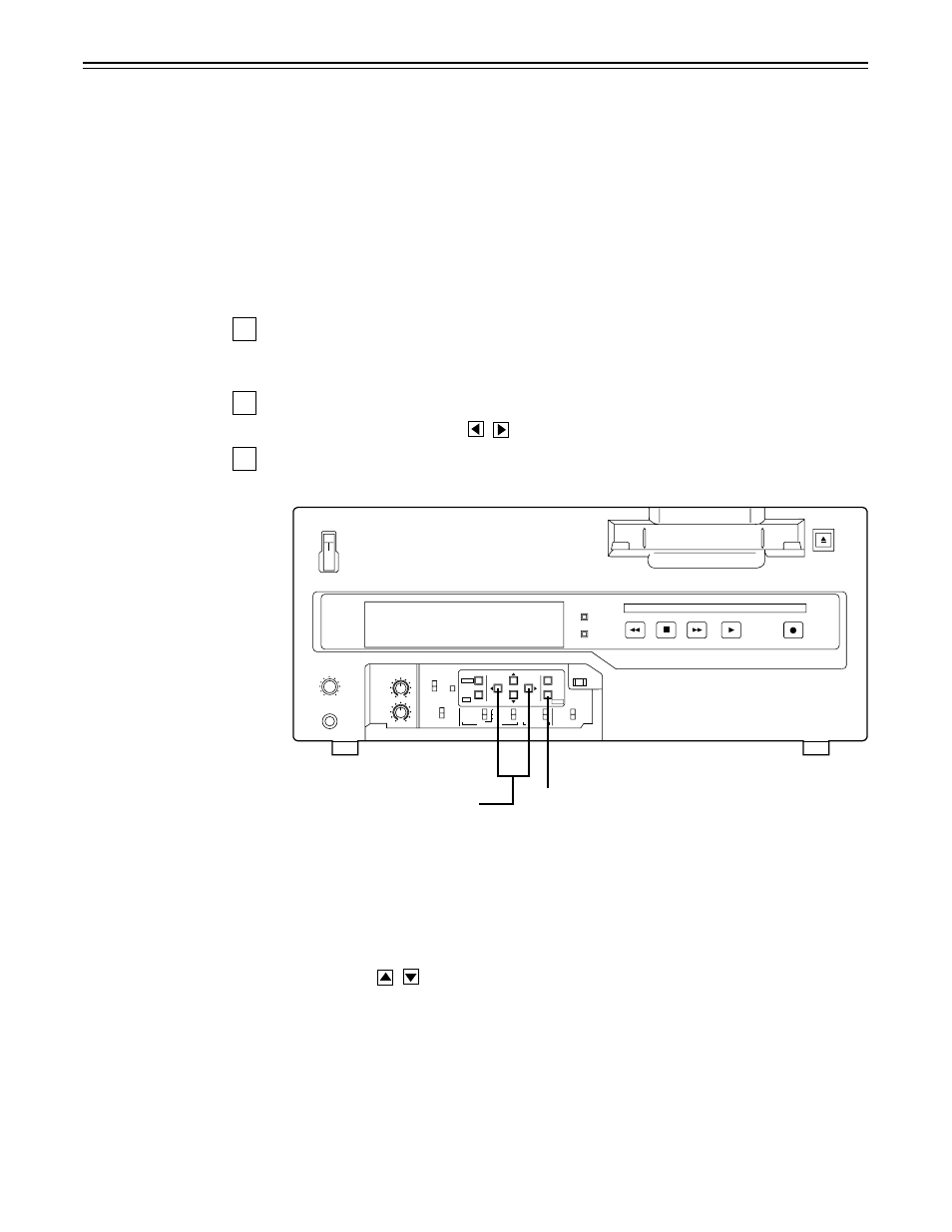 Error messages, Diag menu, Displaying the diag menu | Warning” information display | Panasonic AJ-D450 User Manual | Page 53 / 68
