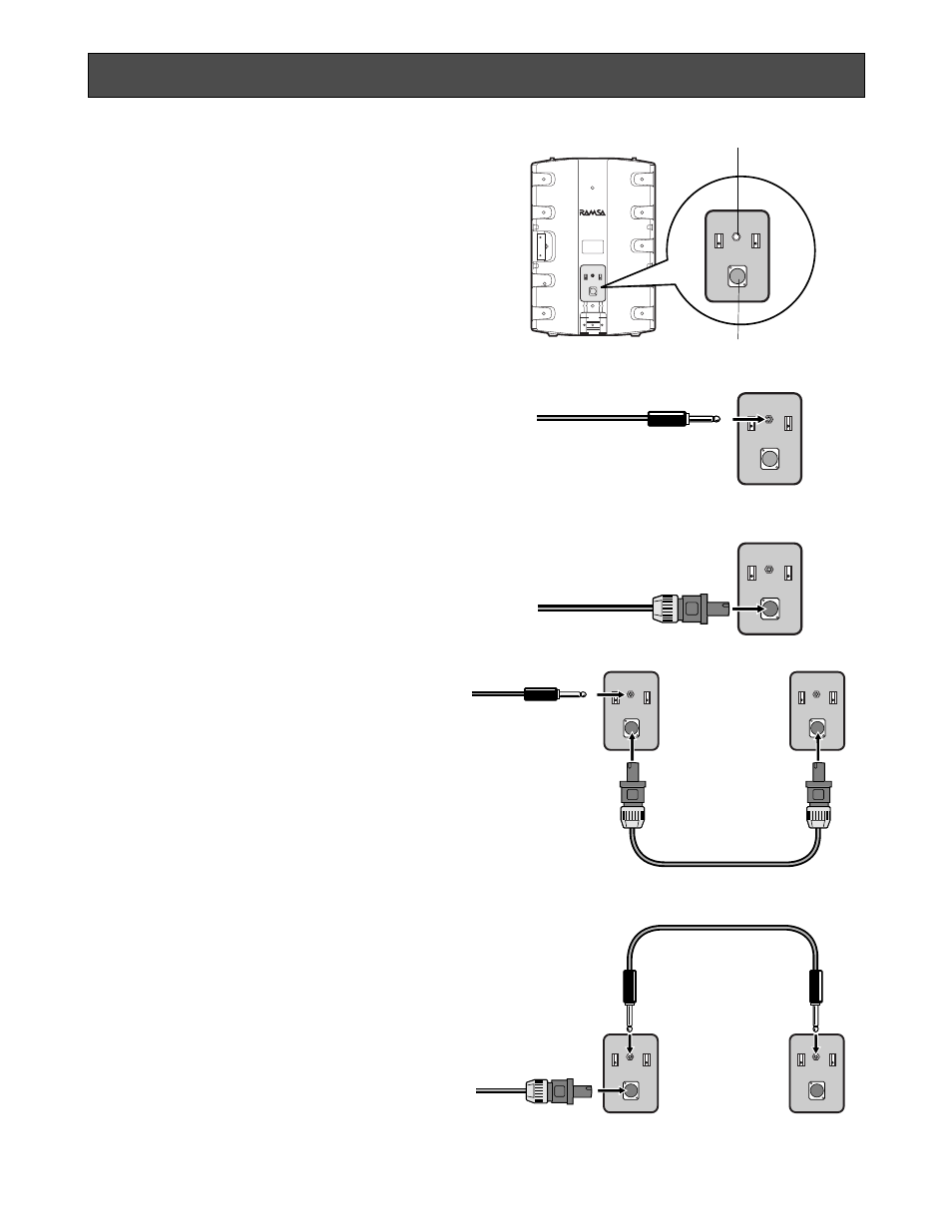 Connecting speaker cables | Panasonic WS-AT300 User Manual | Page 6 / 12