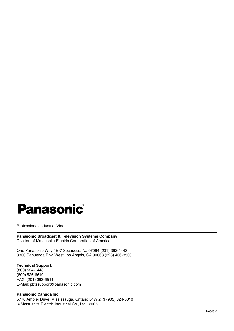 Panasonic PT-D3500U User Manual | Page 72 / 72