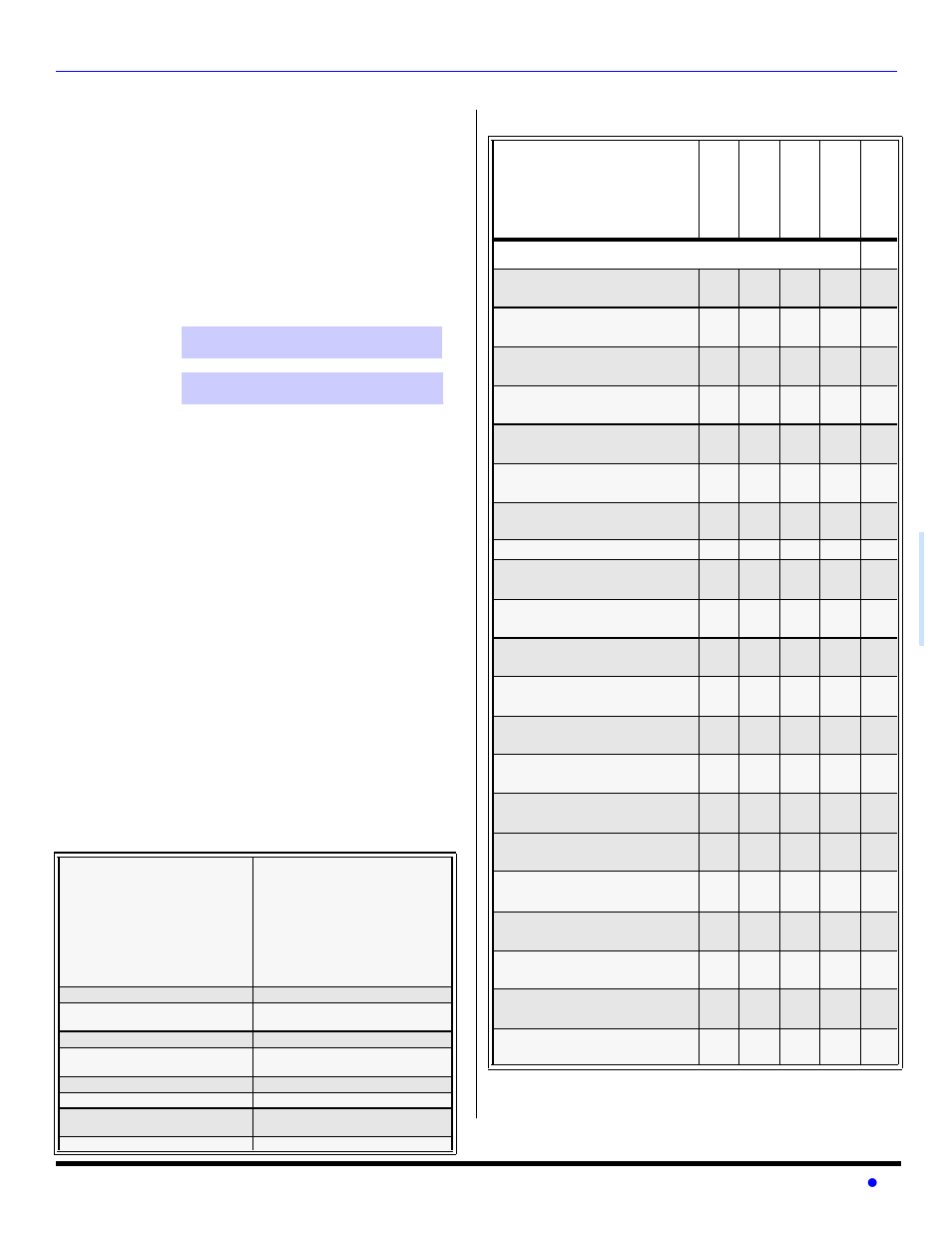 Félicitations, Table des caractéristiques | Panasonic PT 56WX53 User Manual | Page 69 / 104