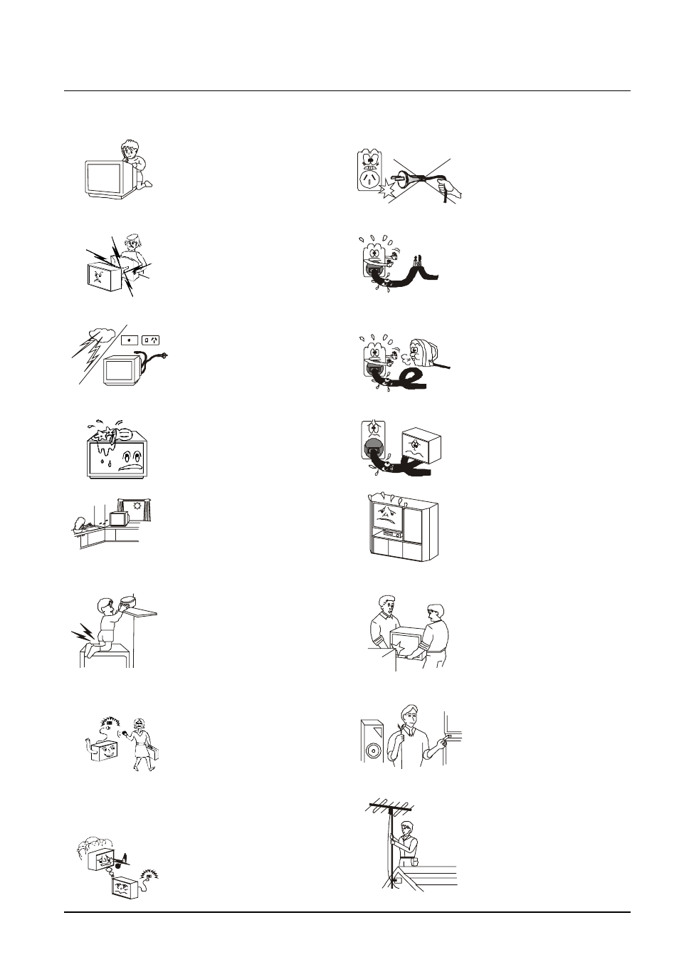 Customer information, Warnings and cautions, Customer information - warnings and cautions | Panasonic TX-76PW300A User Manual | Page 35 / 40