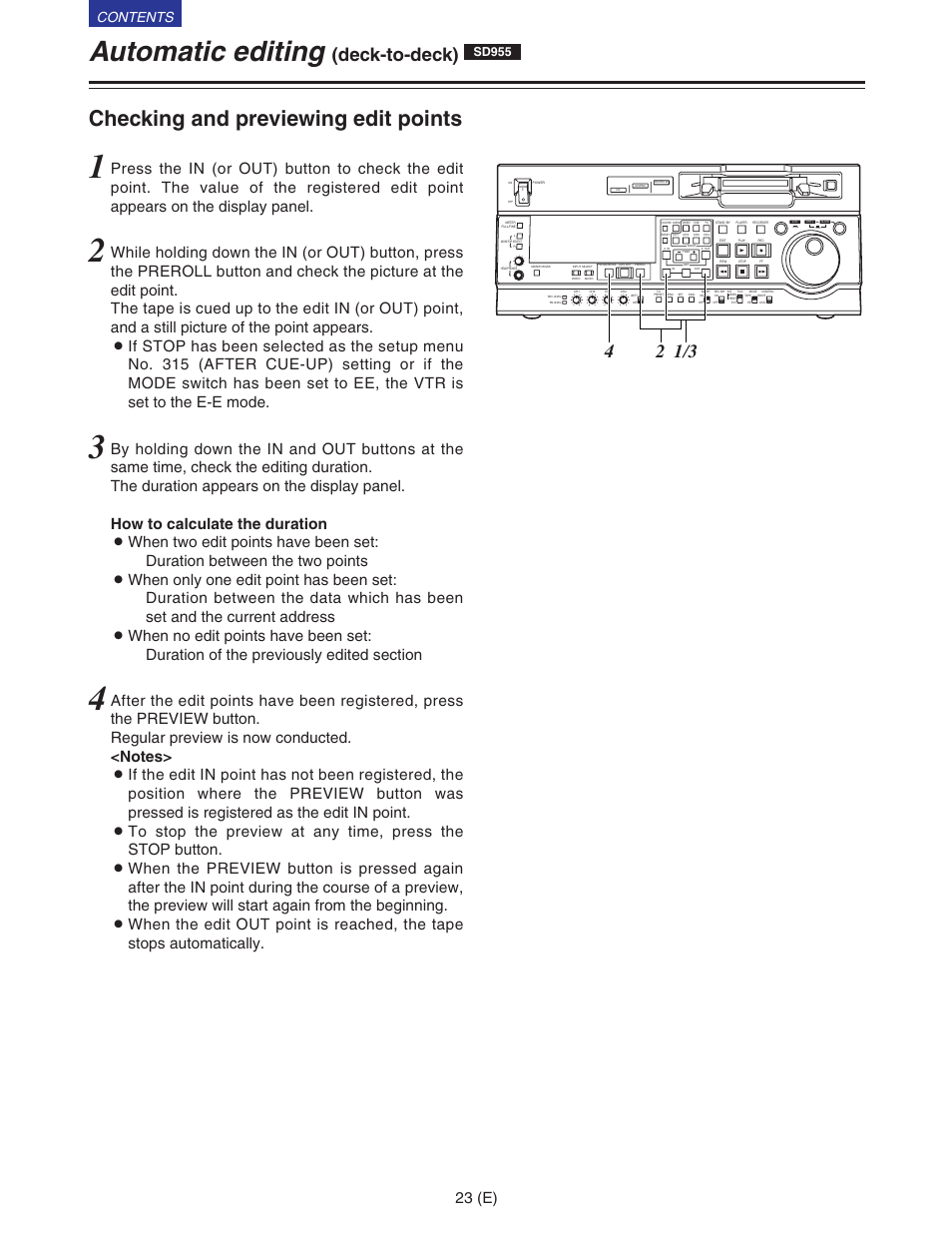 Panasonic VQT9958 User Manual | Page 23 / 77