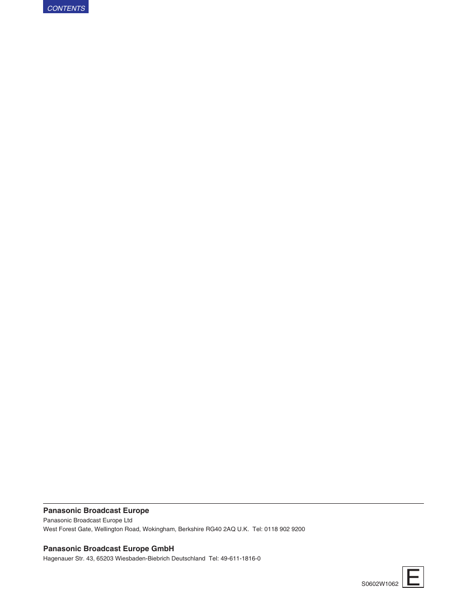 Panasonic VQT9958 User Manual | Page 77 / 77