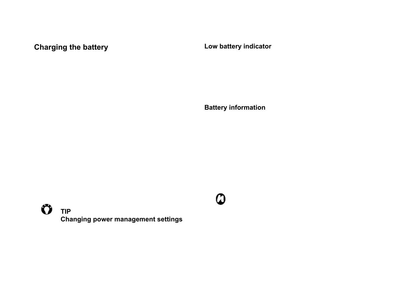 Harging the battery, Charging the battery | Panasonic RG4-E02 User Manual | Page 28 / 128