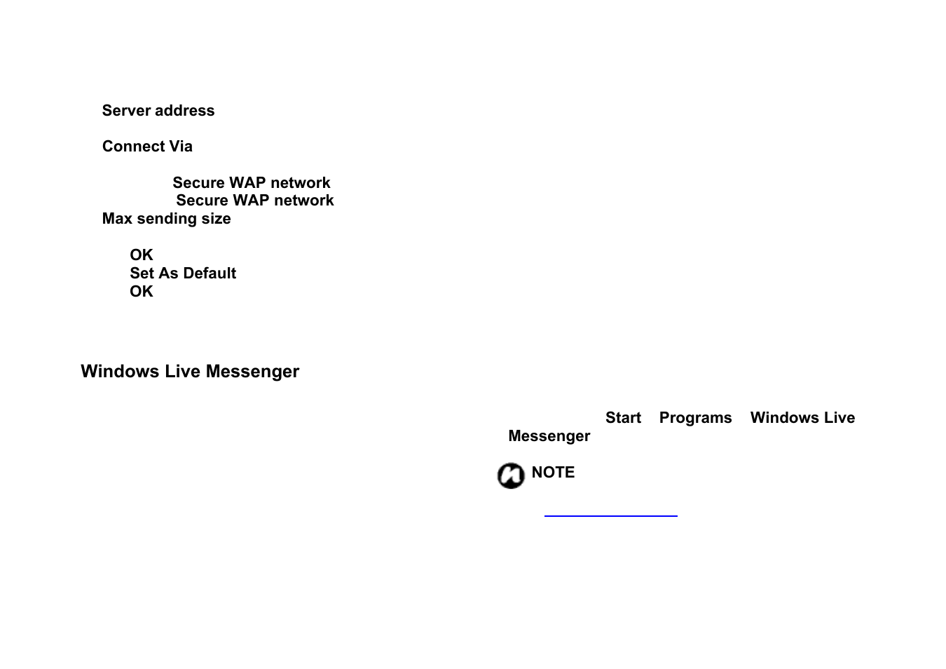 Indows, Essenger | Panasonic RG4-E02 User Manual | Page 49 / 128