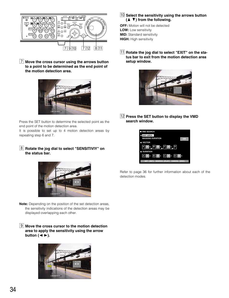 M⁄2 ,⁄1 m.⁄0 | Panasonic WJ-HD316 User Manual | Page 34 / 160