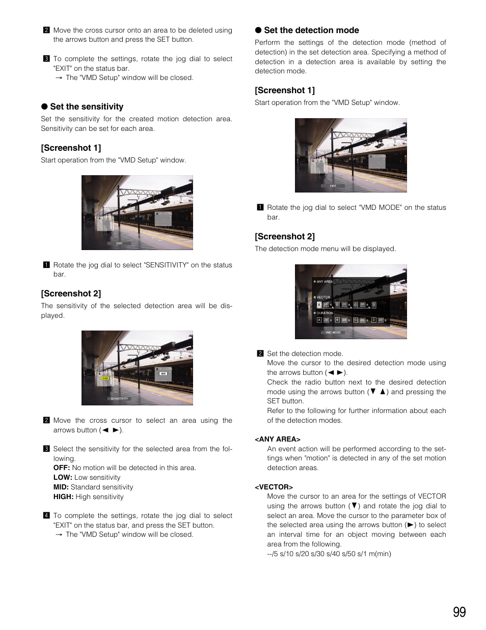 Panasonic WJ-HD316 User Manual | Page 99 / 160