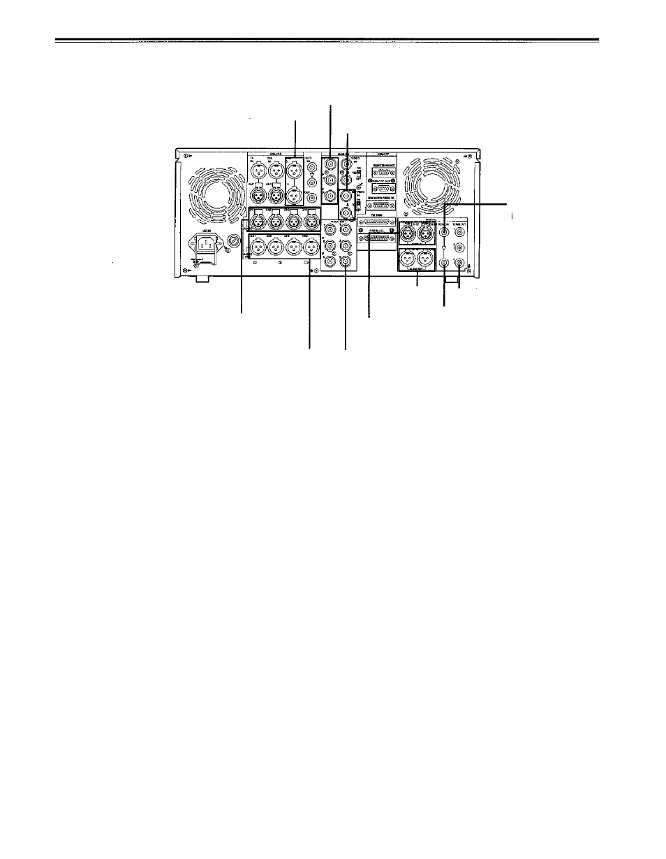 Connections, Connections when one unit is used | Panasonic AJ-PD950 User Manual | Page 19 / 87