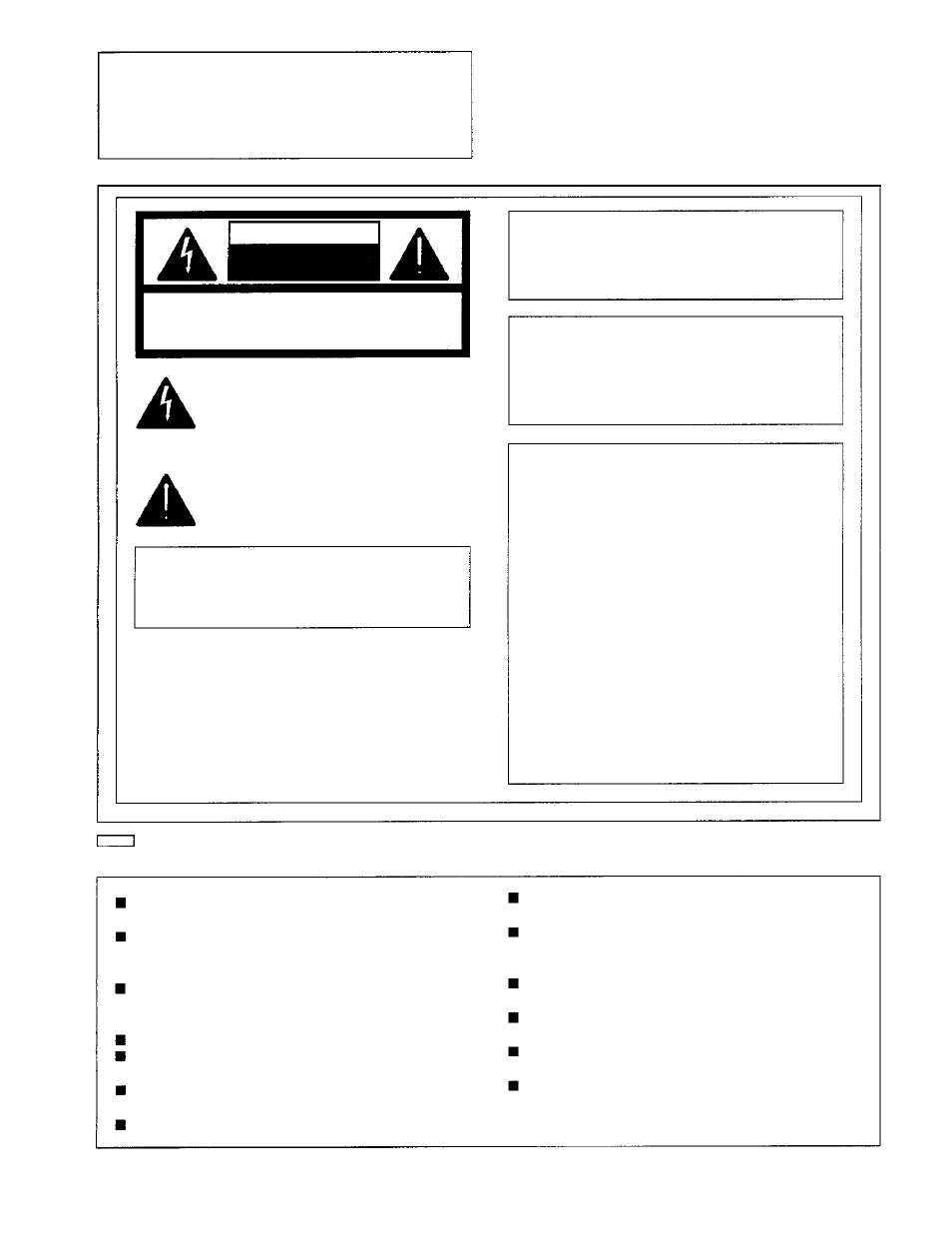 Important, Warning, Caution | Panasonic AJ-PD950 User Manual | Page 2 / 87