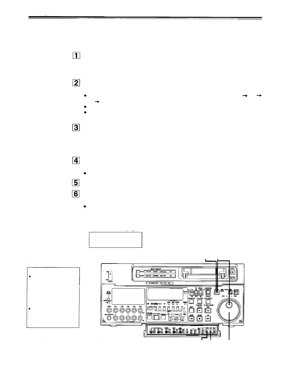 Setup (default settings), Setup | Panasonic AJ-PD950 User Manual | Page 44 / 87