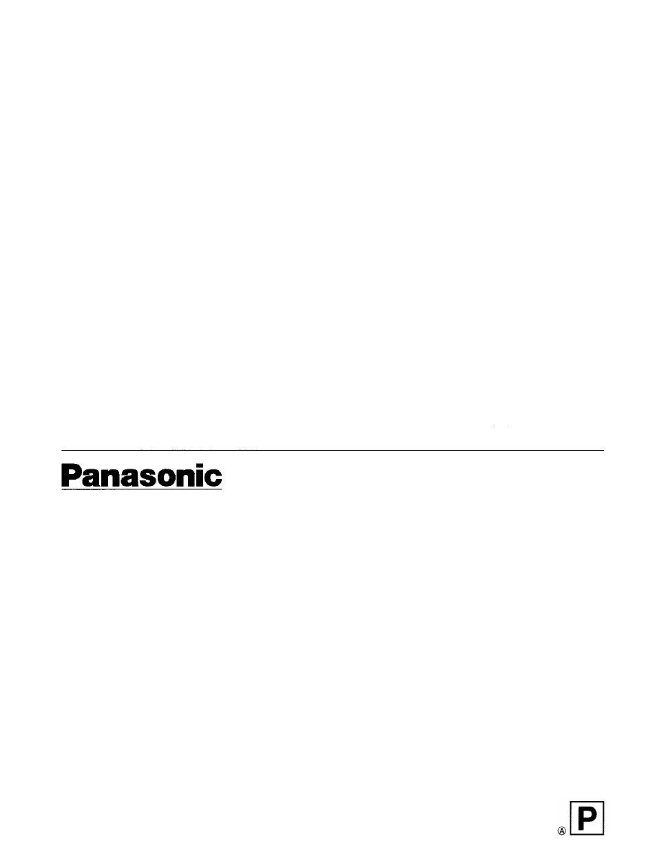 Panasonic AJ-PD950 User Manual | Page 87 / 87