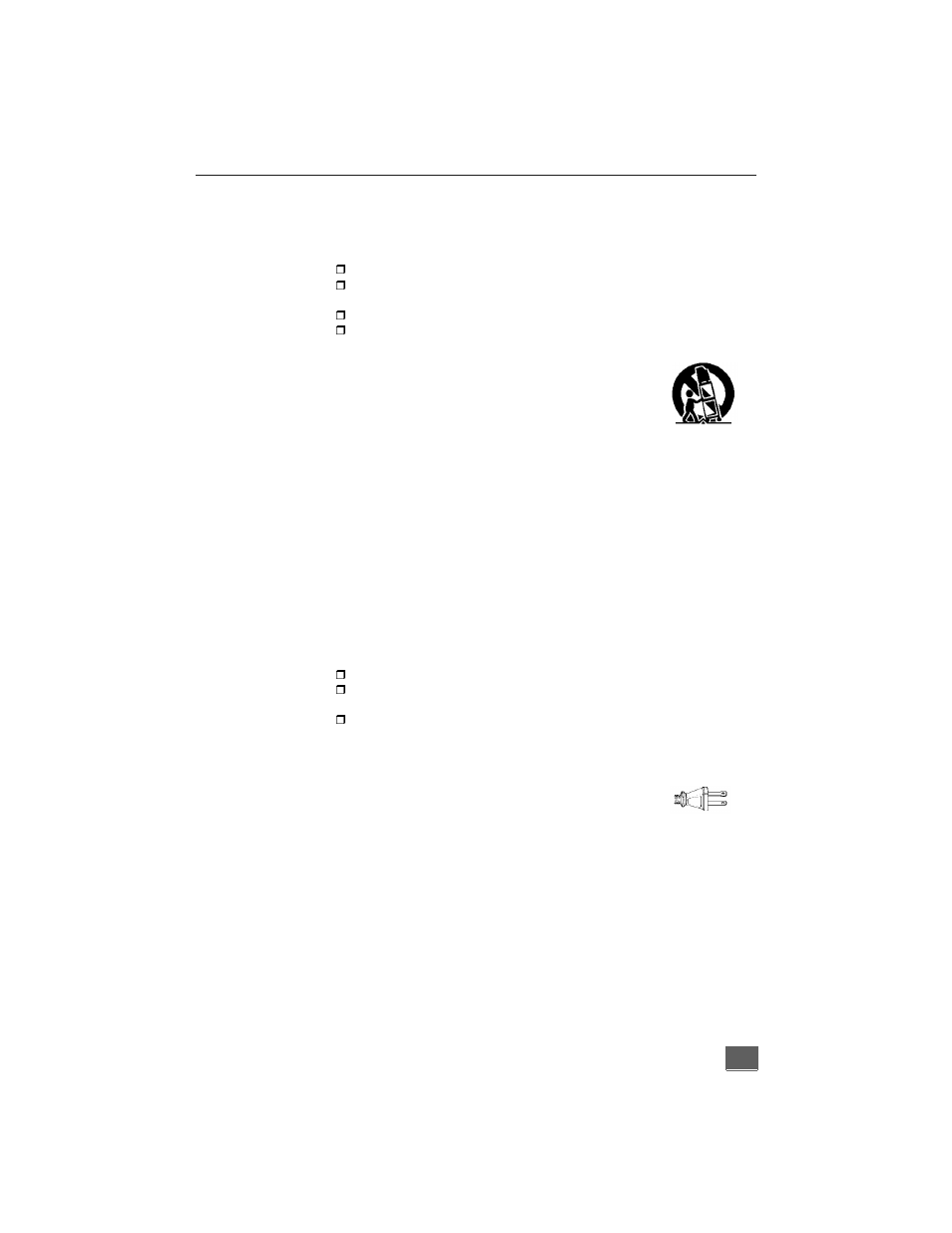 Installation, Television location, Optional cable connections | Ac power supply cord | Panasonic CT-27G6 User Manual | Page 5 / 32