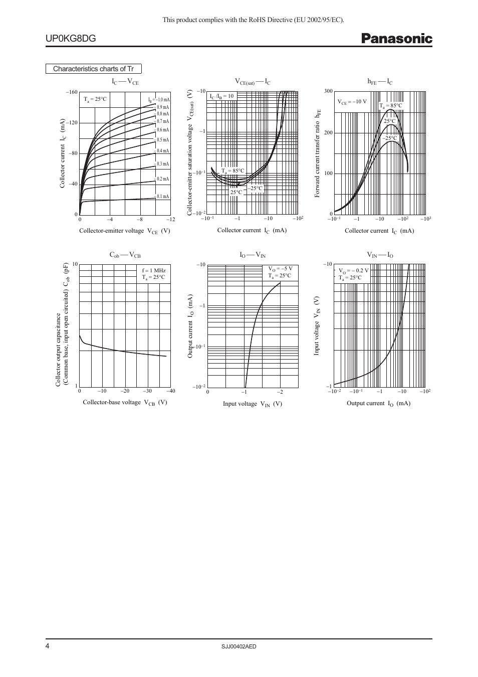 Up0kg8dg | Panasonic UP0KG8DG User Manual | Page 4 / 6