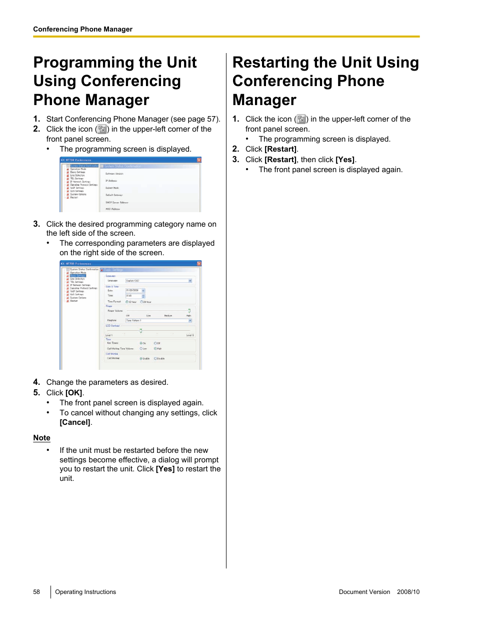 Panasonic KX-NT700 User Manual | Page 58 / 72